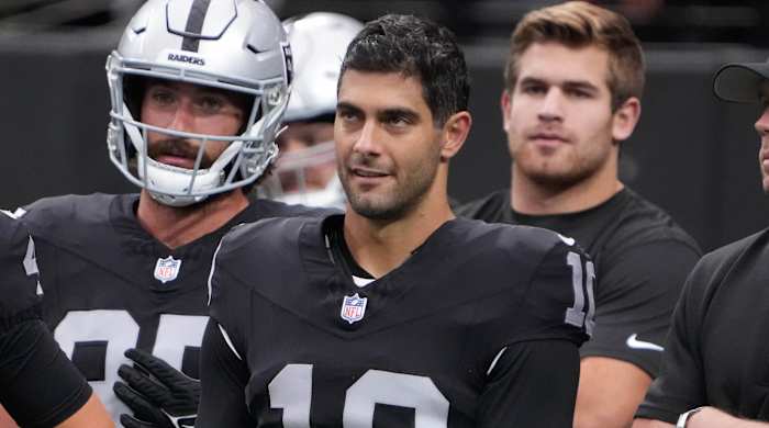 Raiders QB Jimmy Garoppolo